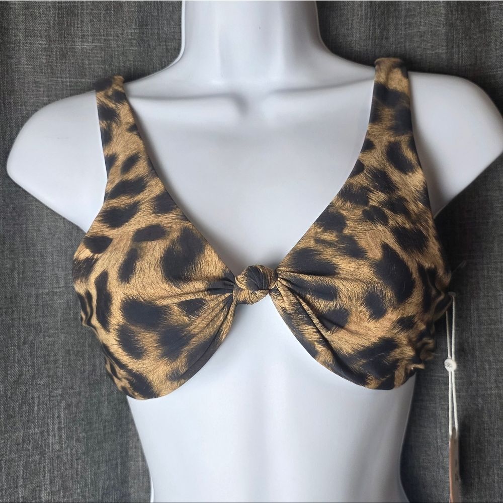 NWT- PILYQ Reversible Bikini Top